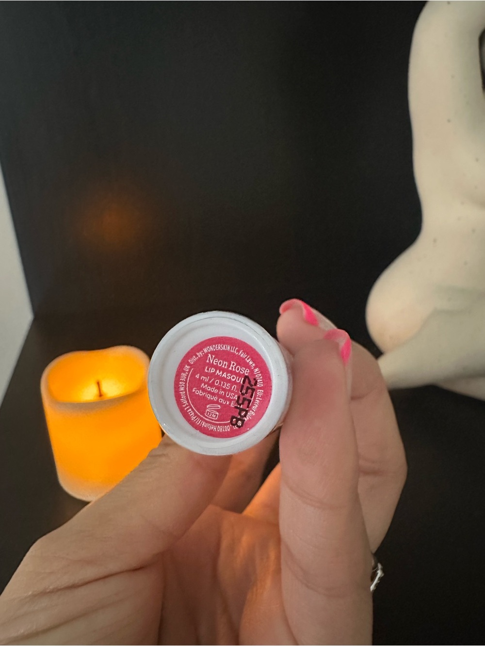 Wonderskin All Day Lip-Stain - Shade NEON ROSE - Picture 2 of 4